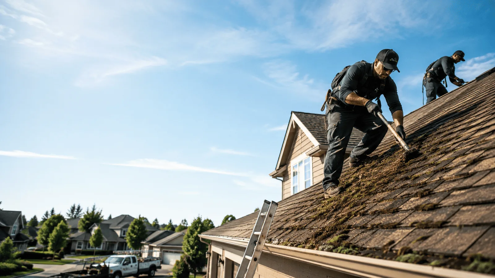 Roof Moss Removal in Collyer, KS near me